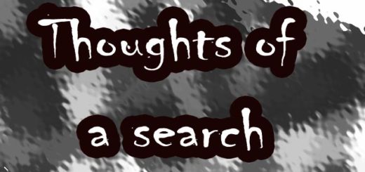 Thoughts of a search