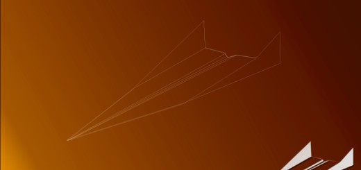 Paper Plane Poster Background